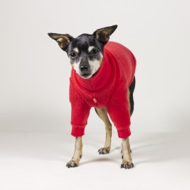 Sudadera con mangas Polar Roja