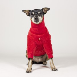 Sudadera con mangas Polar Roja