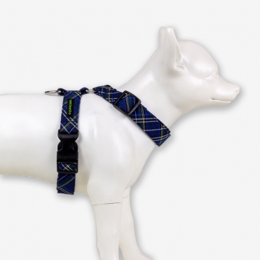 Arnés tiras TARTAN AZUL