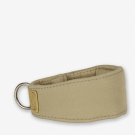 Collar Acolchado para Galgos Beige Caninetto