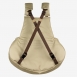 Bolso marsupial para perro beige